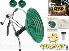 Gold Magic 10M Automatic Hand Crank Pan Panning Machine Spiral Wheel + BONUS