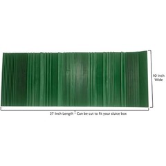 Aggressive Rib Patterns Sluice Mat 12×36&Prime;